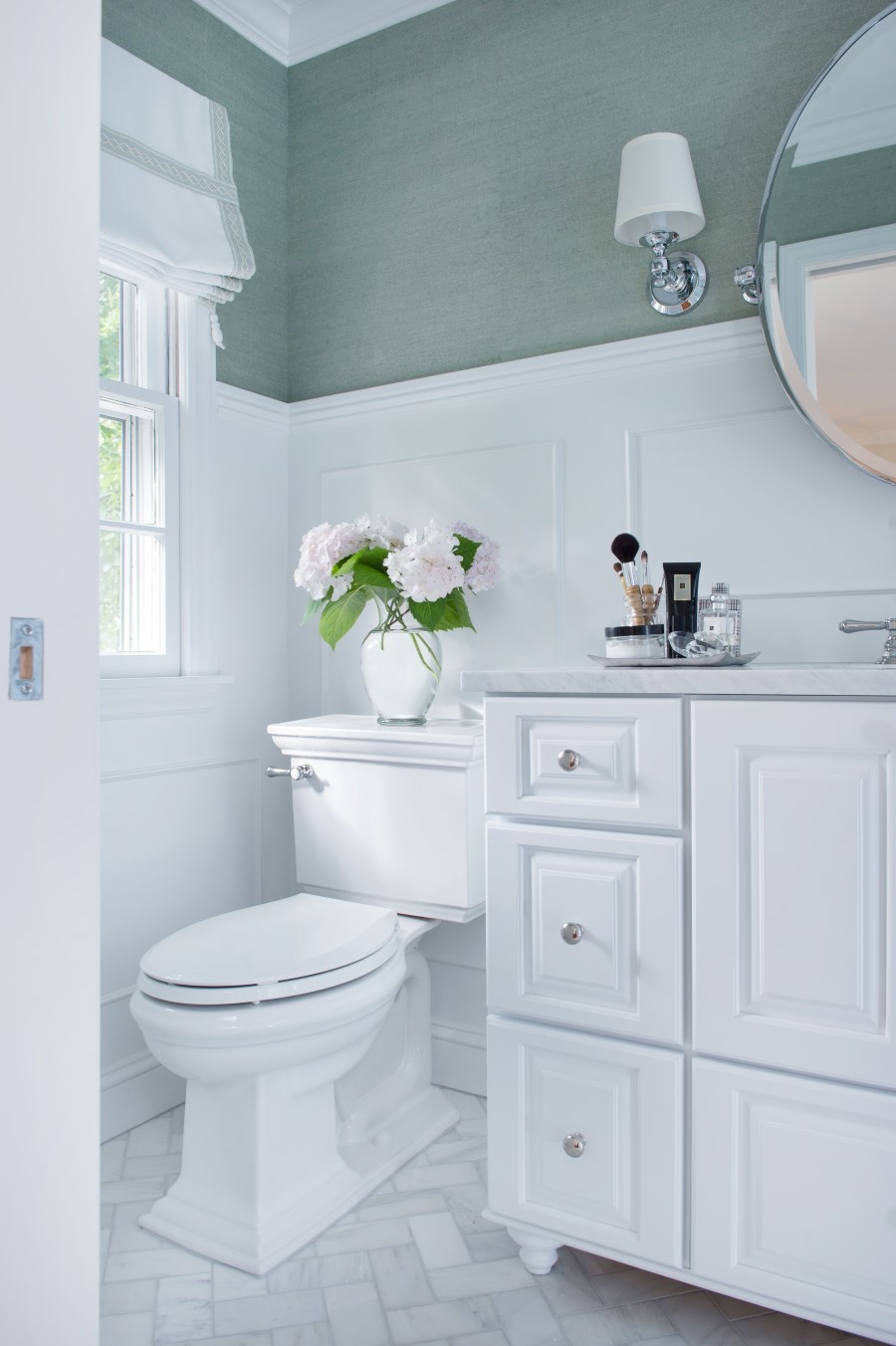 This beautiful bathroom photo was one of our most popular on Houzz